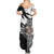 Isle of Man Celtic Cross Summer Maxi Dress Triskelion Emblem - Wonder Print Shop