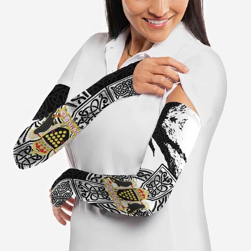 Cornwall Celtic Cross Arm Sleeves Coat Of Arms - Wonder Print Shop