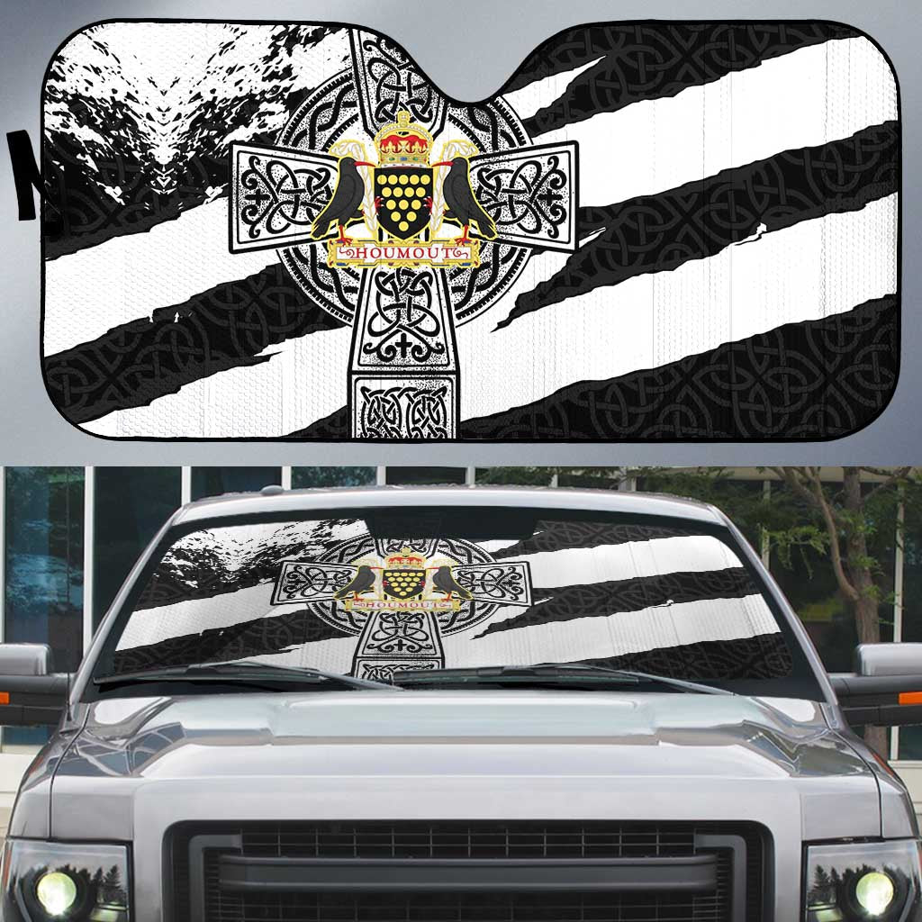 Cornwall Celtic Cross Auto Sun Shade Coat Of Arms - Wonder Print Shop