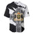 Cornwall Celtic Cross Baseball Jersey Coat Of Arms - Wonder Print Shop