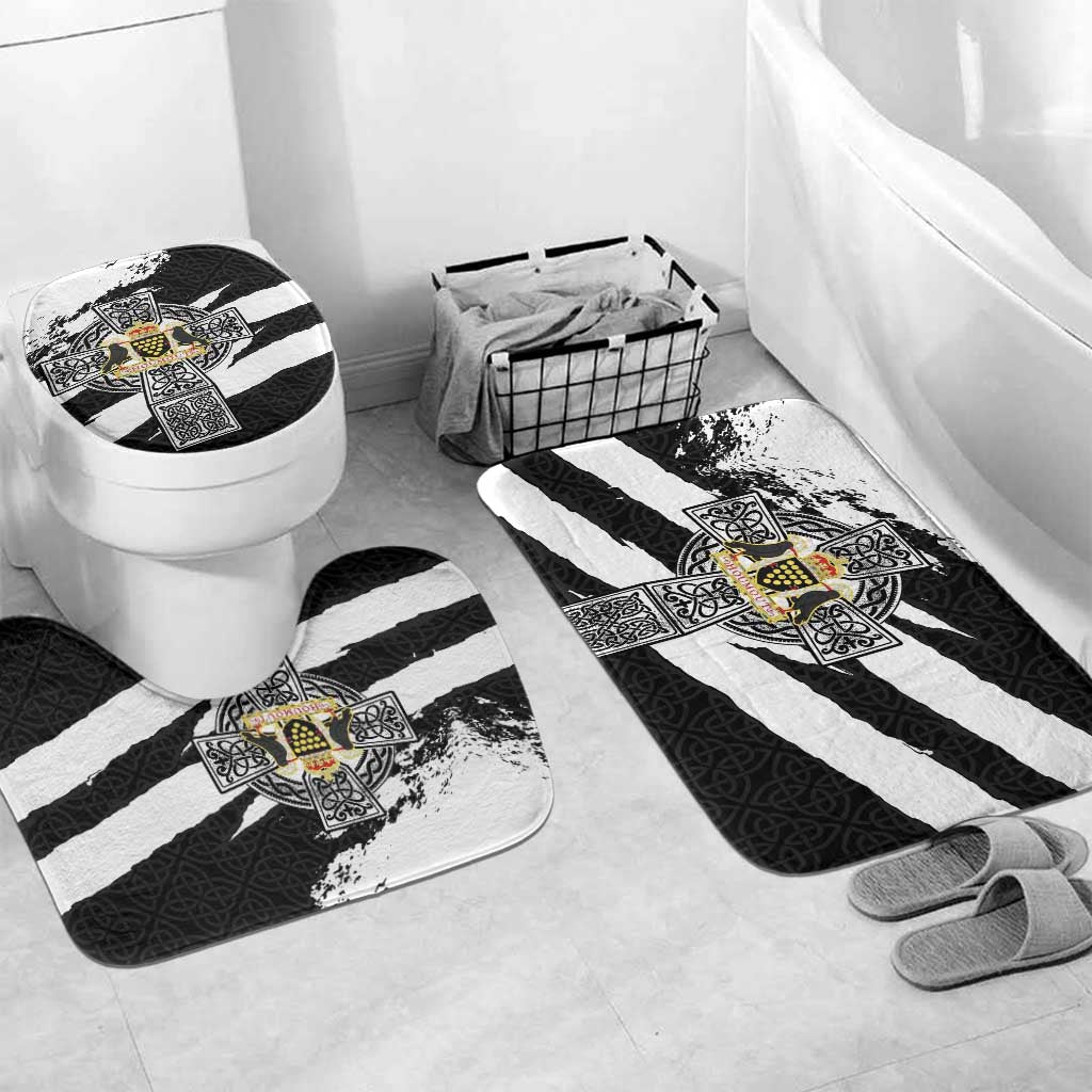 Cornwall Celtic Cross Bathroom Set Coat Of Arms - Wonder Print Shop