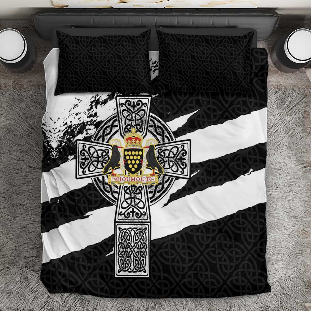 Cornwall Celtic Cross Bedding Set Coat Of Arms - Wonder Print Shop