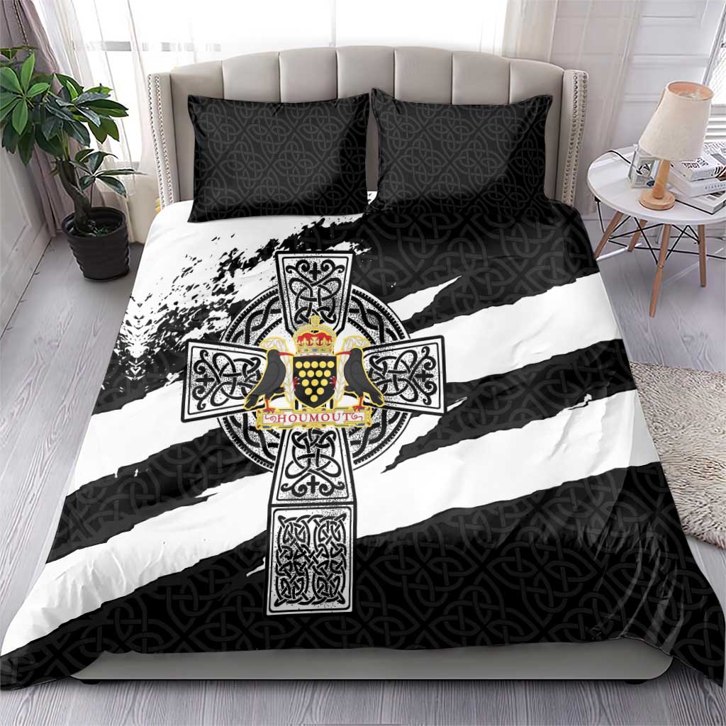 Cornwall Celtic Cross Bedding Set Coat Of Arms - Wonder Print Shop