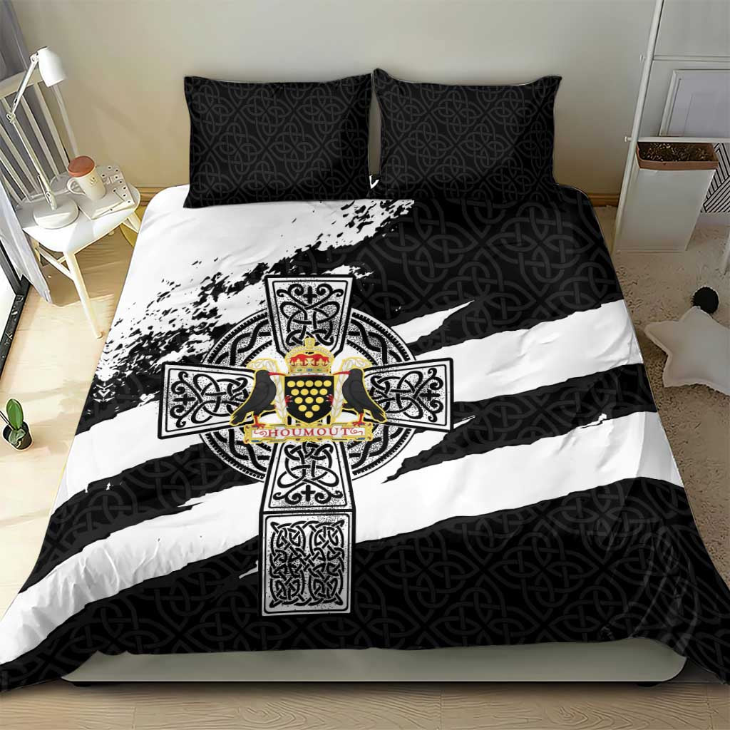 Cornwall Celtic Cross Bedding Set Coat Of Arms - Wonder Print Shop