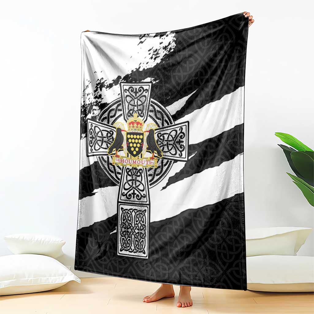 Cornwall Celtic Cross Blanket Coat Of Arms - Wonder Print Shop