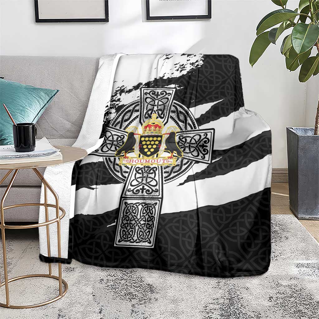 Cornwall Celtic Cross Blanket Coat Of Arms - Wonder Print Shop