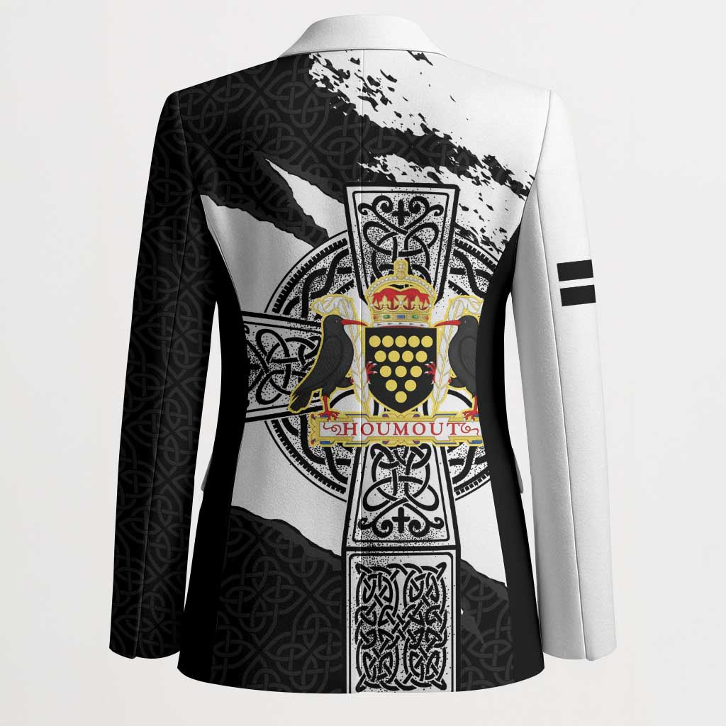 Cornwall Celtic Cross Blazer Coat Of Arms - Wonder Print Shop