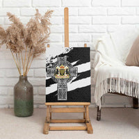 Cornwall Celtic Cross Canvas Wall Art Coat Of Arms - Wonder Print Shop