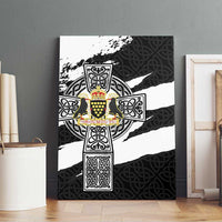 Cornwall Celtic Cross Canvas Wall Art Coat Of Arms - Wonder Print Shop
