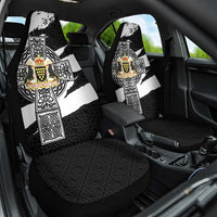 Cornwall Celtic Cross Car Seat Cover Coat Of Arms - Wonder Print Shop