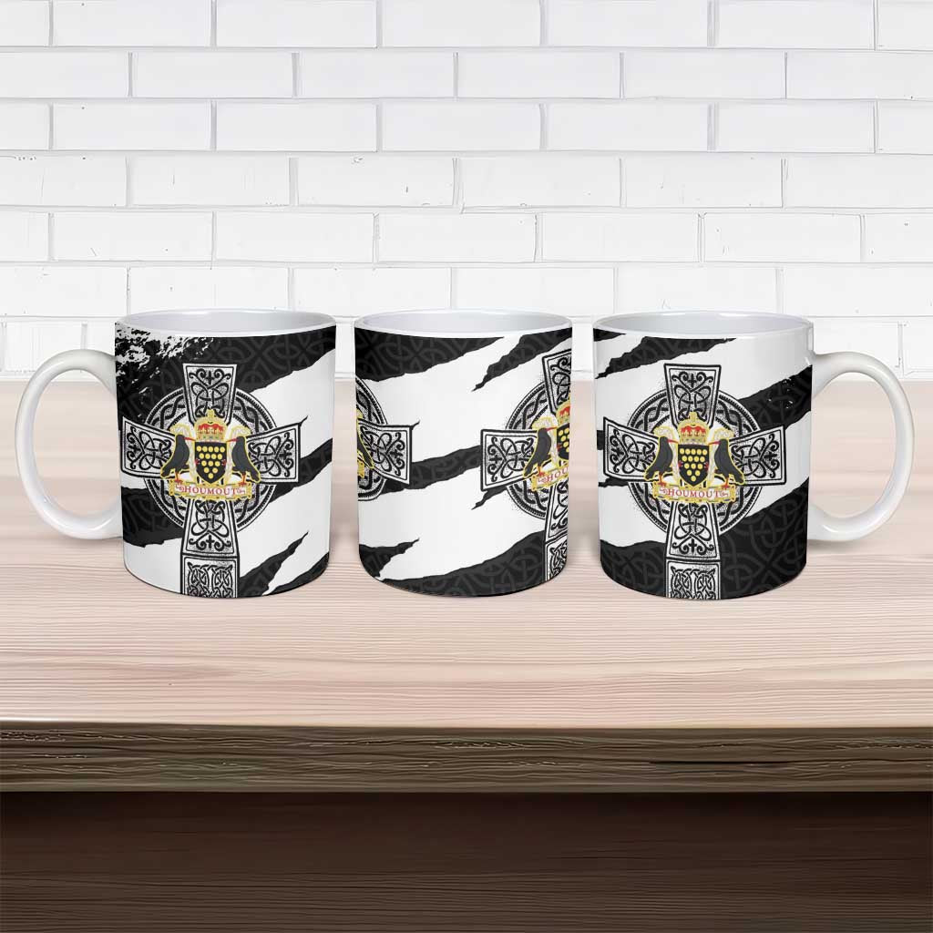 Cornwall Celtic Cross Ceramic Mug Coat Of Arms - Wonder Print Shop