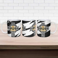 Cornwall Celtic Cross Ceramic Mug Coat Of Arms - Wonder Print Shop