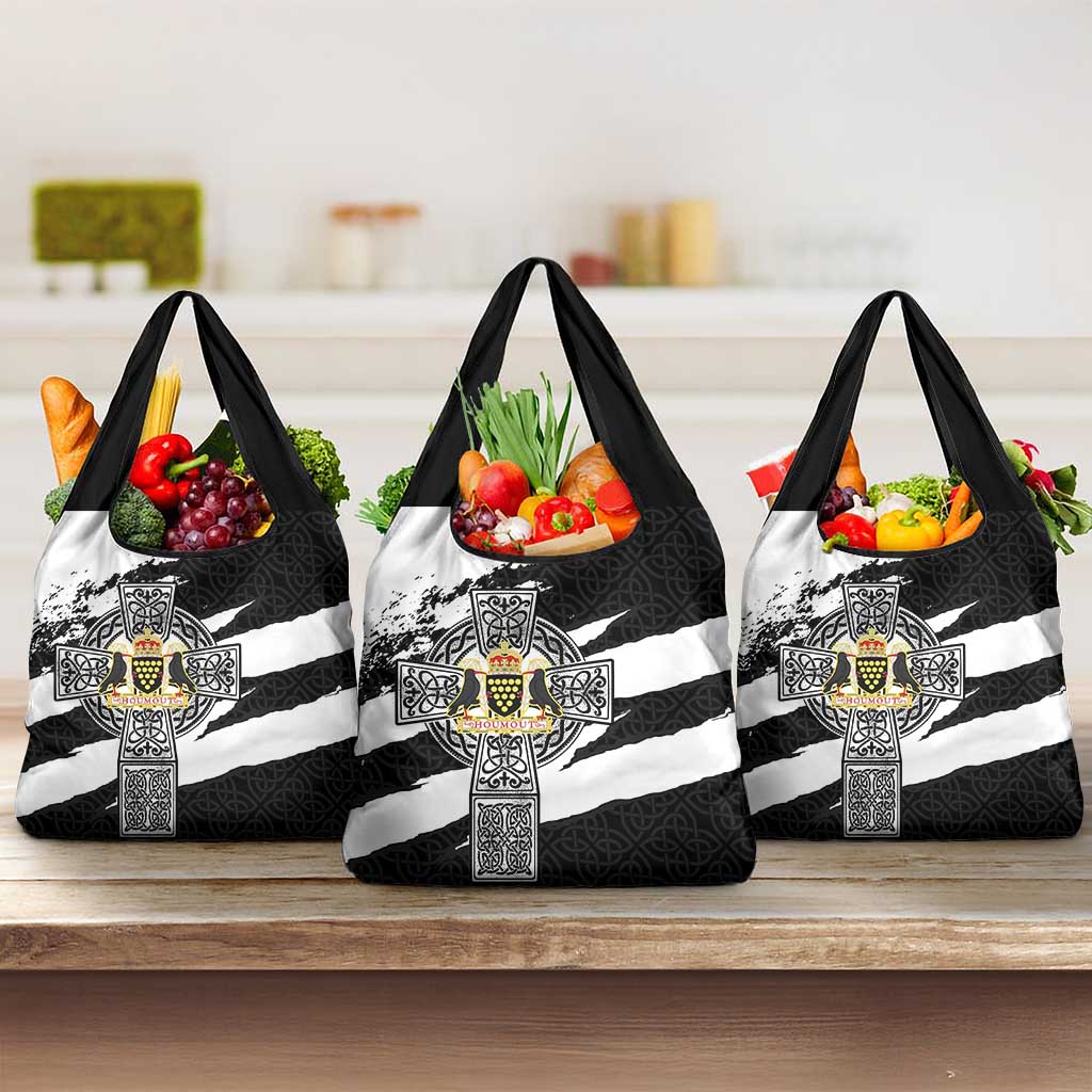 Cornwall Celtic Cross Grocery Bag Coat Of Arms - Wonder Print Shop