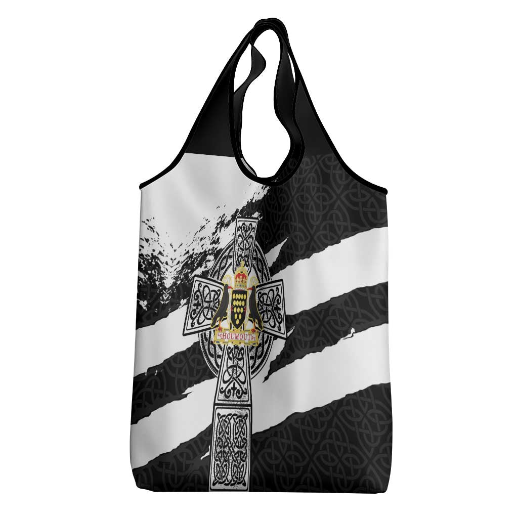 Cornwall Celtic Cross Grocery Bag Coat Of Arms - Wonder Print Shop