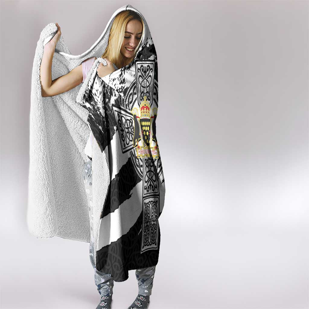 Cornwall Celtic Cross Hooded Blanket Coat Of Arms - Wonder Print Shop