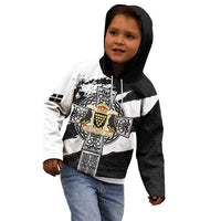Cornwall Celtic Cross Kid Hoodie Coat Of Arms - Wonder Print Shop