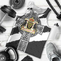 Cornwall Celtic Cross Men Tank Top Coat Of Arms - Wonder Print Shop