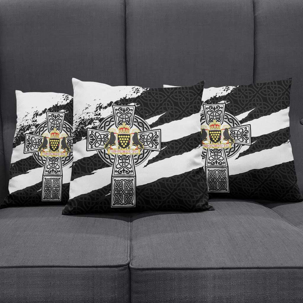 Cornwall Celtic Cross Pillow Cover Coat Of Arms - Wonder Print Shop