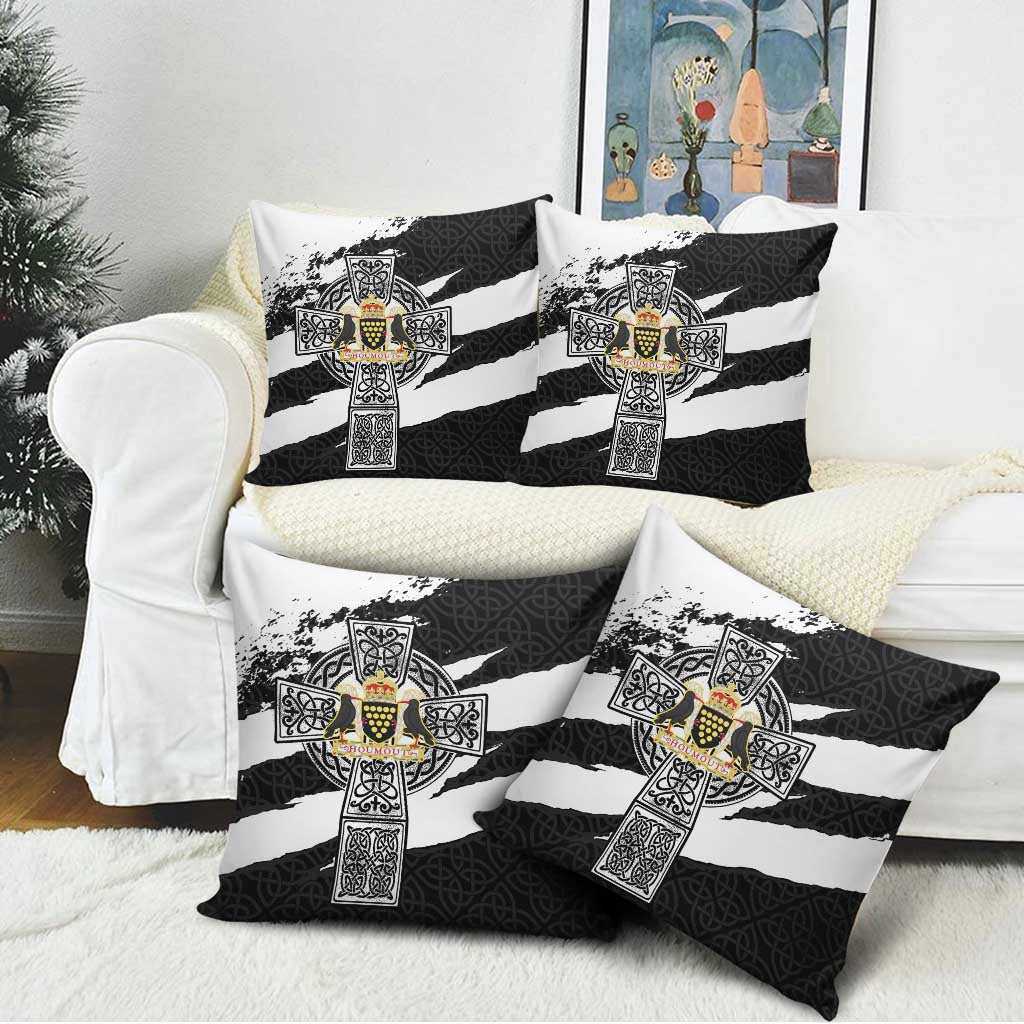 Cornwall Celtic Cross Pillow Cover Coat Of Arms - Wonder Print Shop