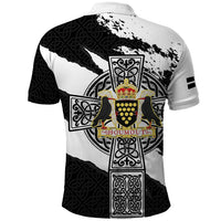 Cornwall Celtic Cross Polo Shirt Coat Of Arms - Wonder Print Shop