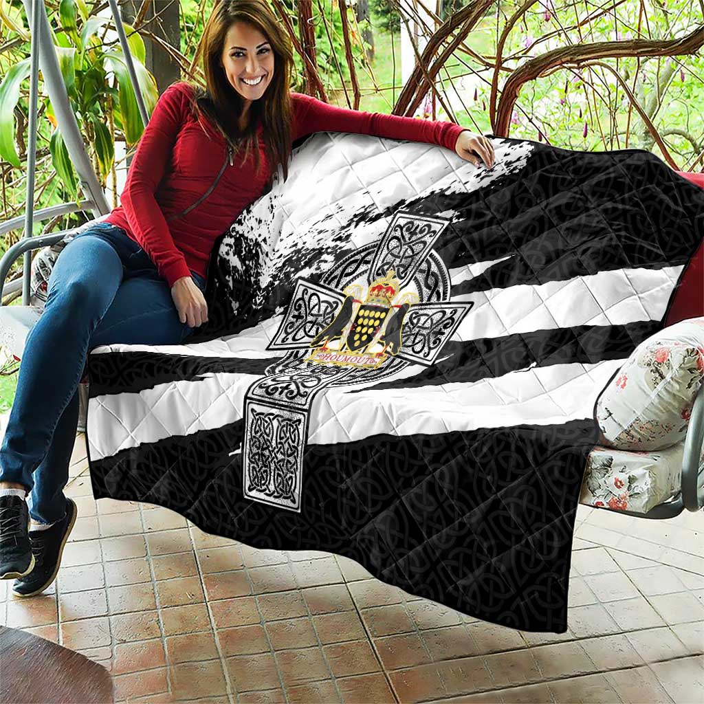 Cornwall Celtic Cross Quilt Coat Of Arms - Wonder Print Shop