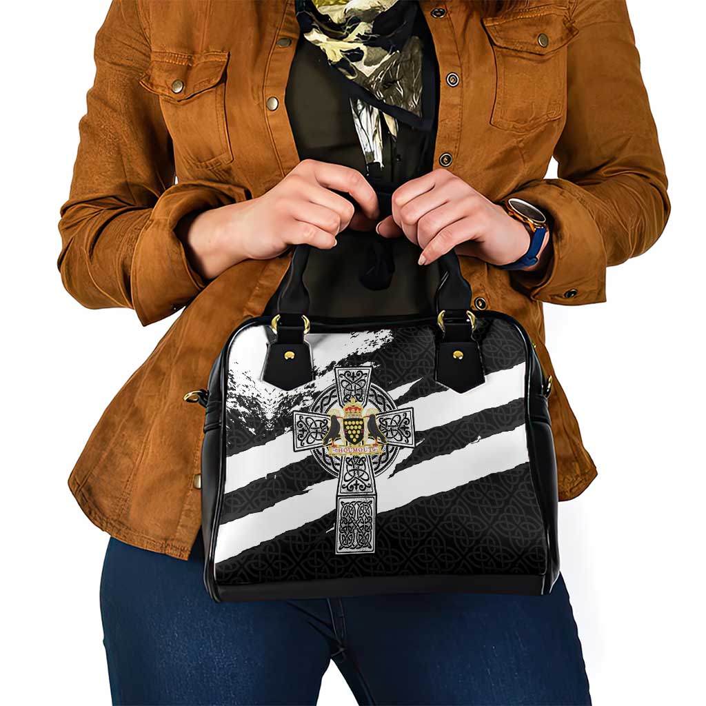 Cornwall Celtic Cross Shoulder Handbag Coat Of Arms - Wonder Print Shop