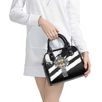 Cornwall Celtic Cross Shoulder Handbag Coat Of Arms - Wonder Print Shop