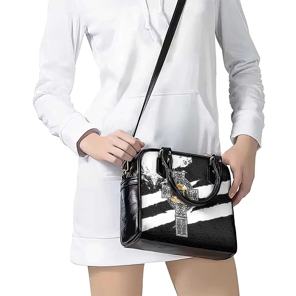 Cornwall Celtic Cross Shoulder Handbag Coat Of Arms - Wonder Print Shop