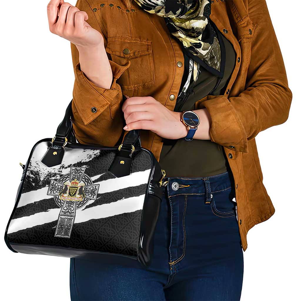 Cornwall Celtic Cross Shoulder Handbag Coat Of Arms - Wonder Print Shop