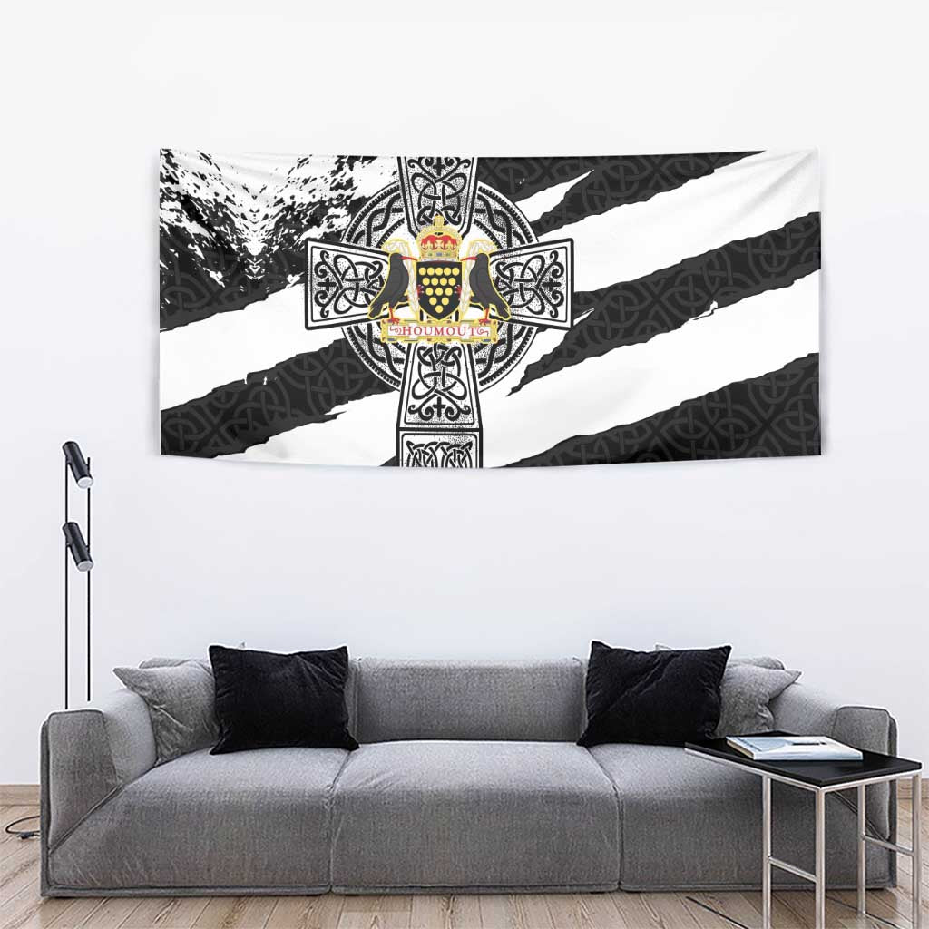 Cornwall Celtic Cross Tapestry Coat Of Arms - Wonder Print Shop