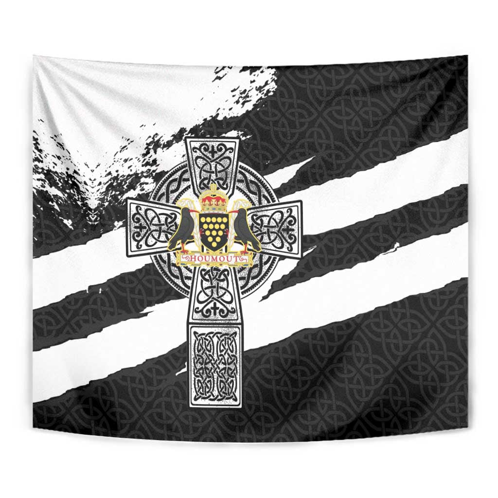 Cornwall Celtic Cross Tapestry Coat Of Arms - Wonder Print Shop