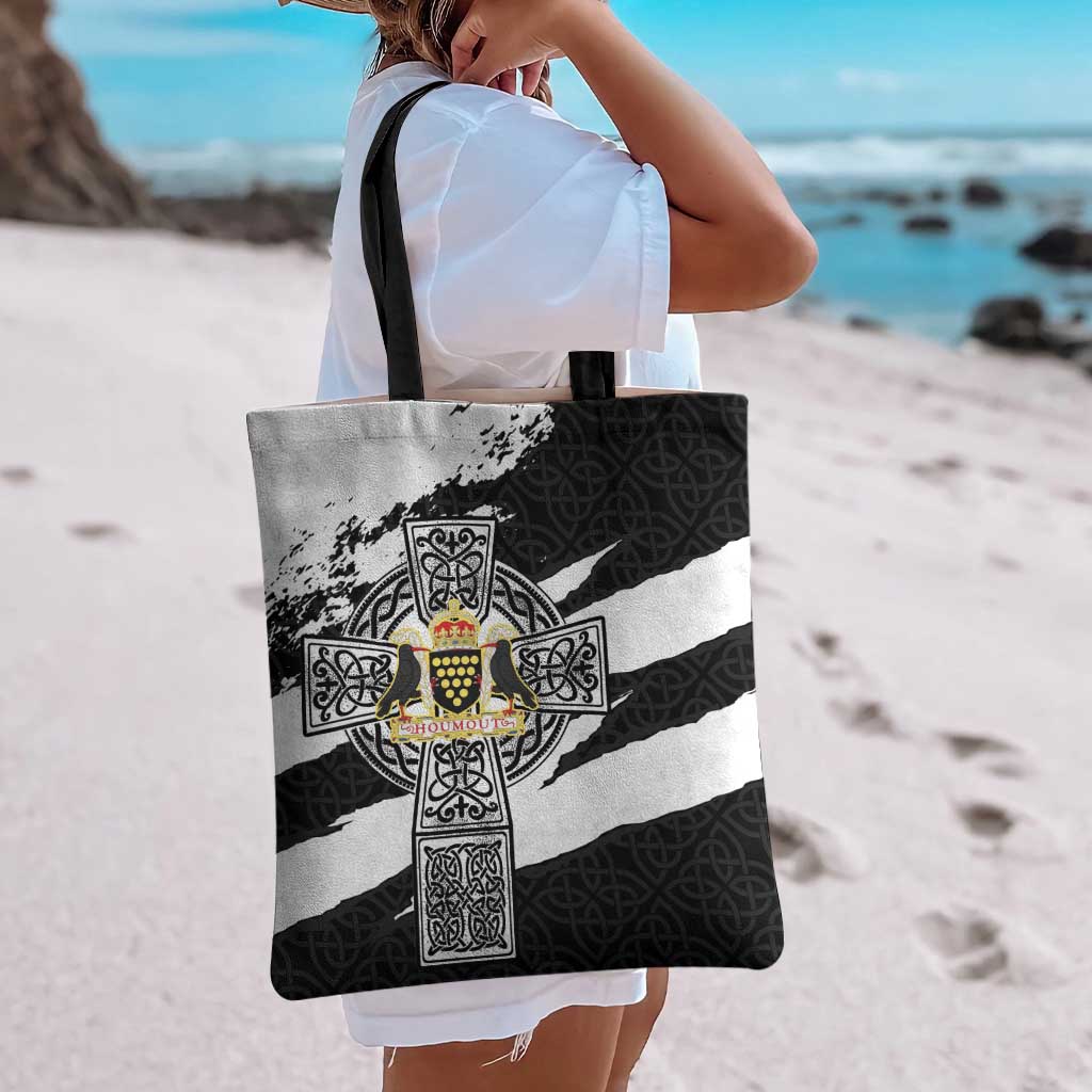 Cornwall Celtic Cross Tote Bag Coat Of Arms - Wonder Print Shop