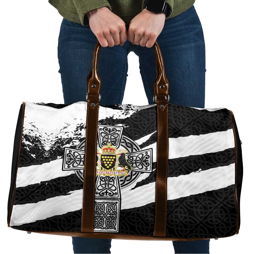 Cornwall Celtic Cross Travel Bag Coat Of Arms - Wonder Print Shop