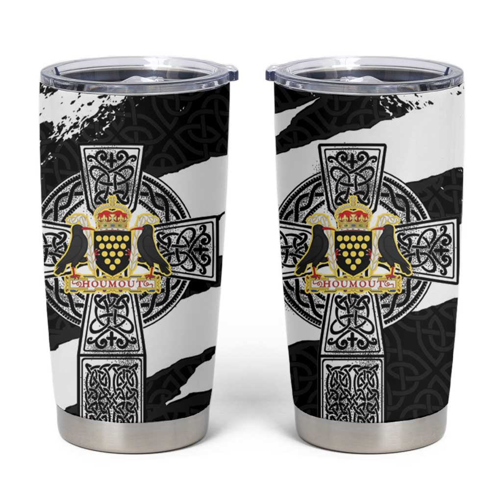 Cornwall Celtic Cross Tumbler Cup Coat Of Arms - Wonder Print Shop