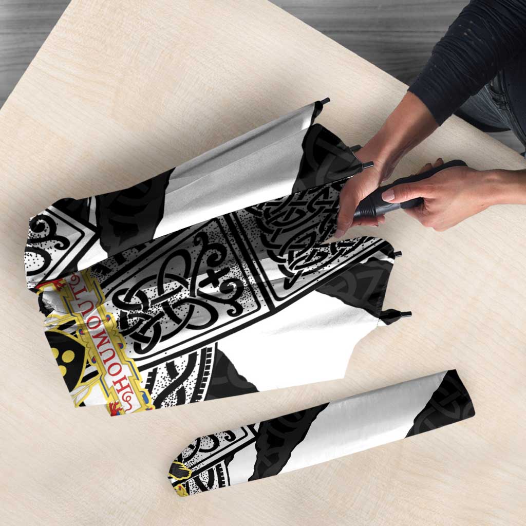 Cornwall Celtic Cross Umbrella Coat Of Arms - Wonder Print Shop