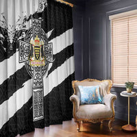 Cornwall Celtic Cross Window Curtain Coat Of Arms - Wonder Print Shop