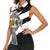 Cornwall Celtic Cross Women Sleeveless Polo Shirt Coat Of Arms - Wonder Print Shop