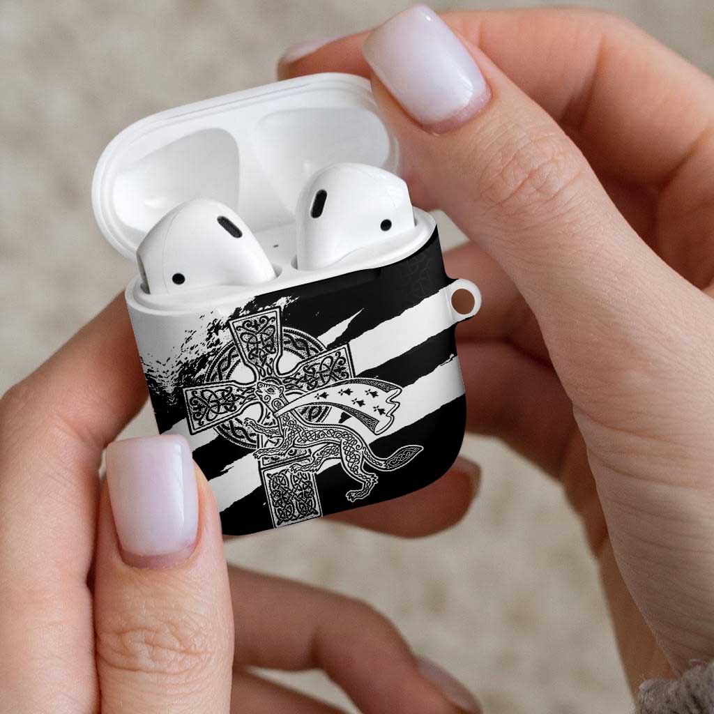 Brittany Celtic Cross AirPods Case Celtic Pattern - Wonder Print Shop