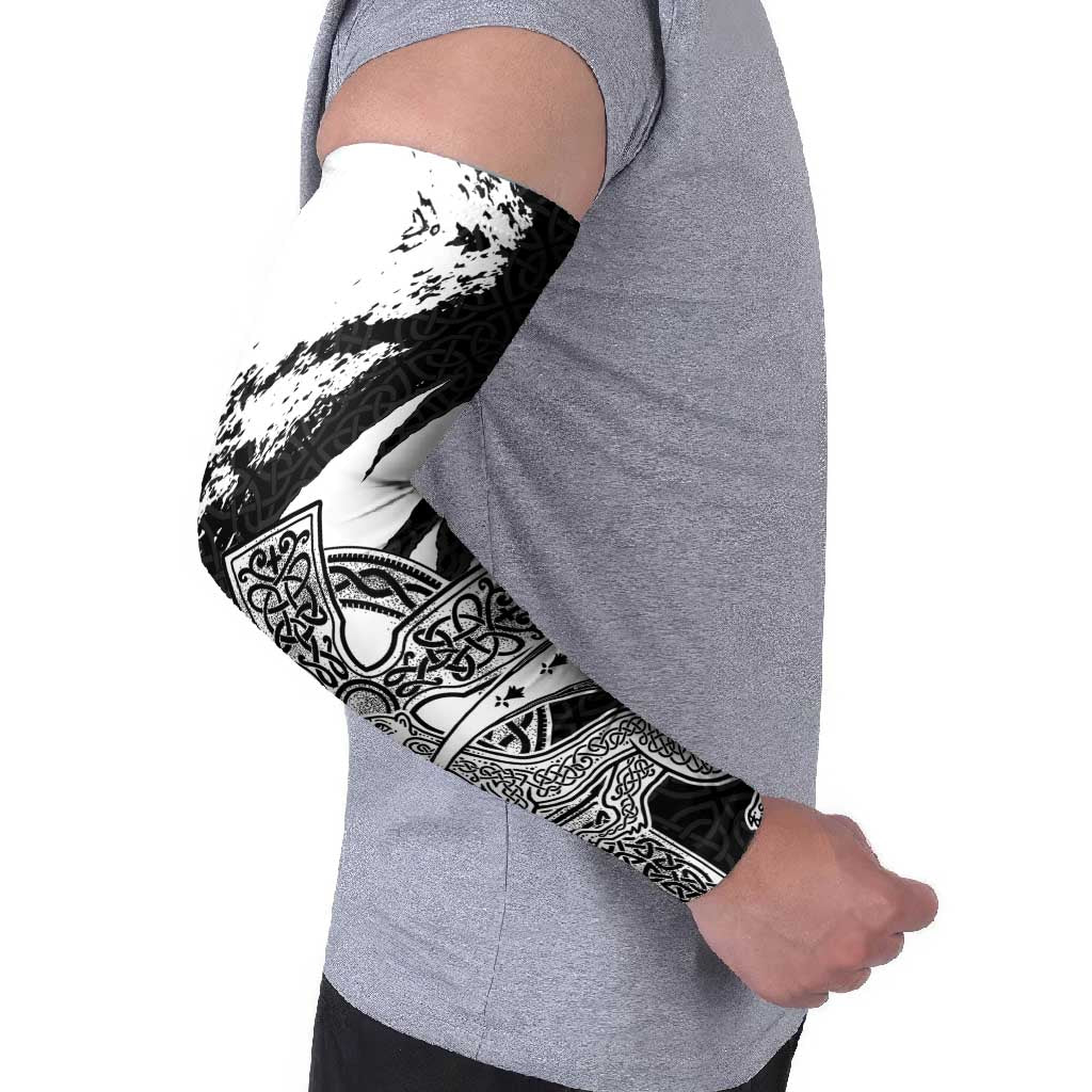 Brittany Celtic Cross Arm Sleeves Celtic Pattern - Wonder Print Shop