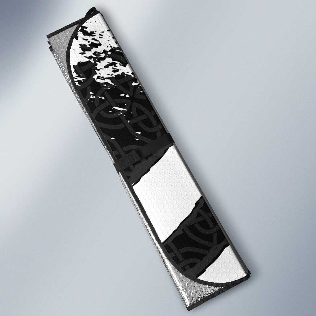 Brittany Celtic Cross Auto Sun Shade Celtic Pattern - Wonder Print Shop