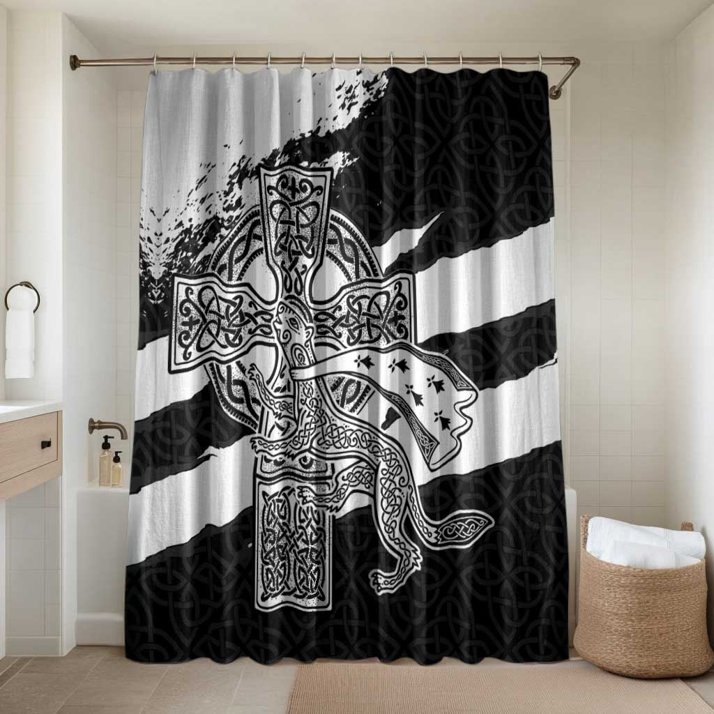 Brittany Celtic Cross Bathroom Set Celtic Pattern - Wonder Print Shop