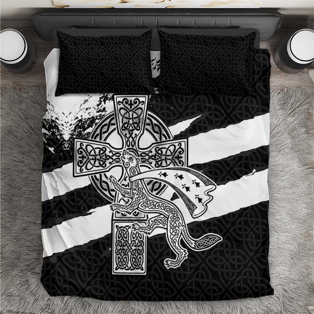 Brittany Celtic Cross Bedding Set Celtic Pattern - Wonder Print Shop