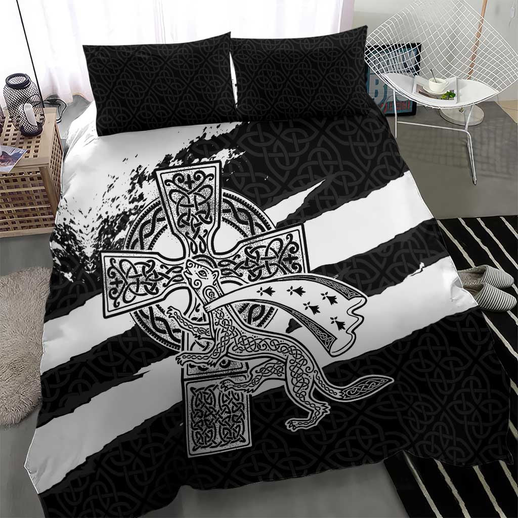 Brittany Celtic Cross Bedding Set Celtic Pattern - Wonder Print Shop