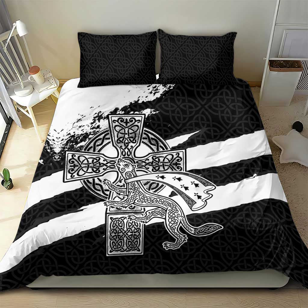 Brittany Celtic Cross Bedding Set Celtic Pattern - Wonder Print Shop