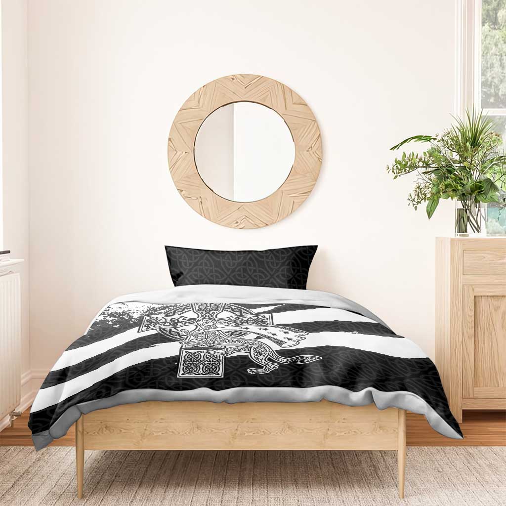 Brittany Celtic Cross Bedding Set Celtic Pattern - Wonder Print Shop