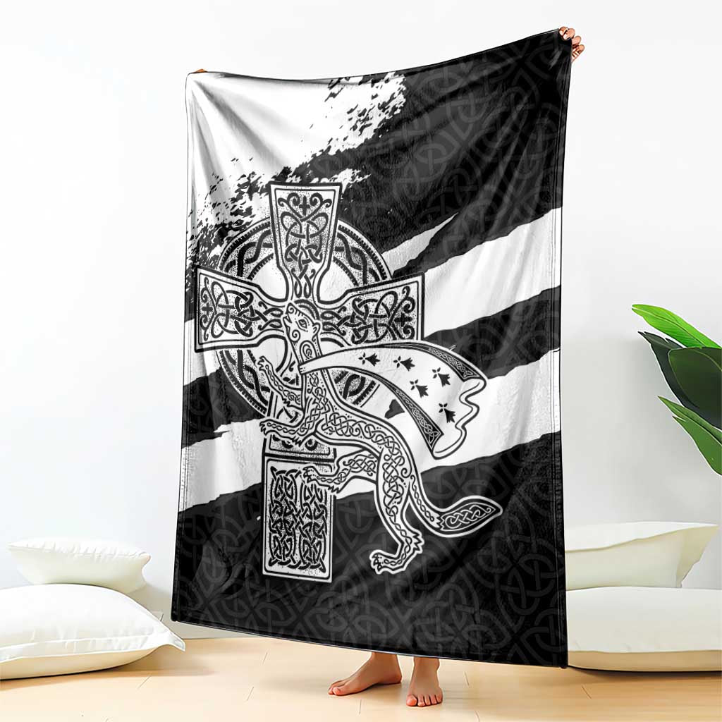 Brittany Celtic Cross Blanket Celtic Pattern - Wonder Print Shop