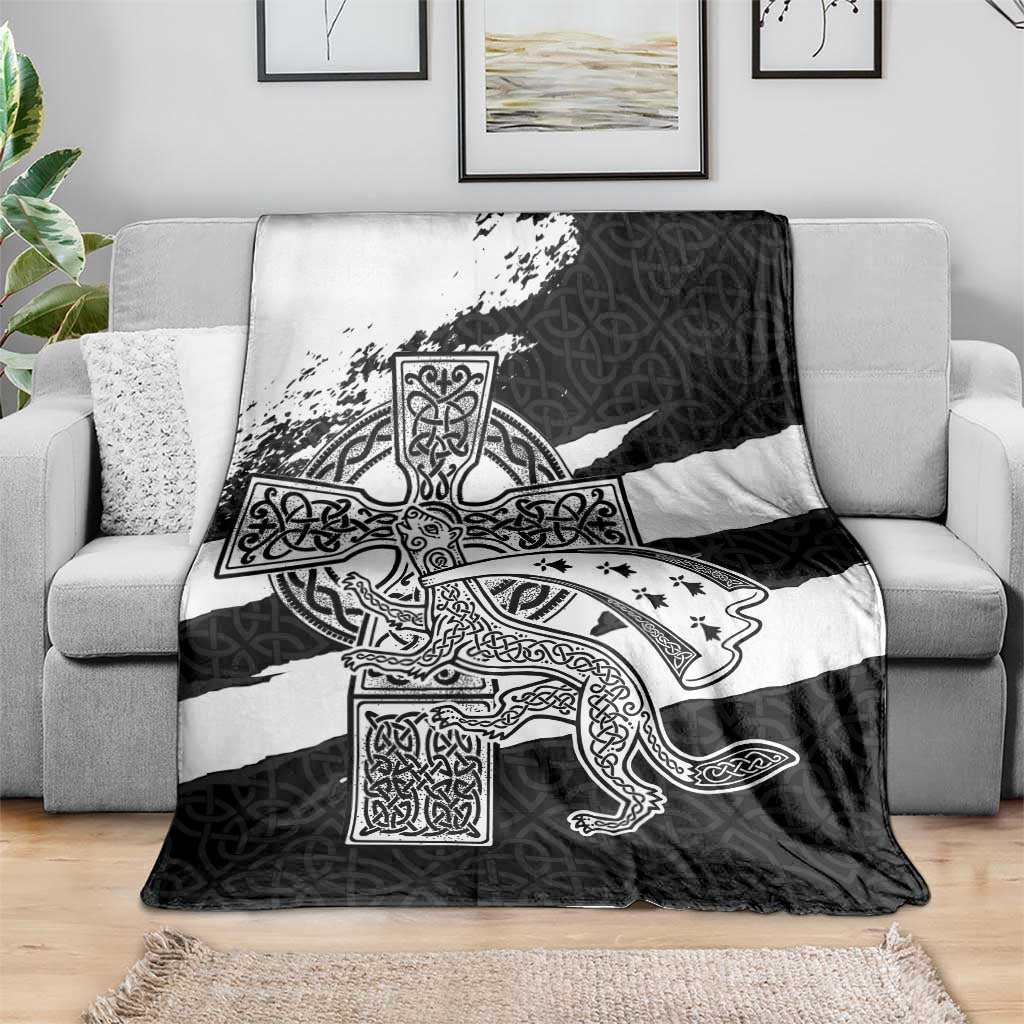 Brittany Celtic Cross Blanket Celtic Pattern - Wonder Print Shop