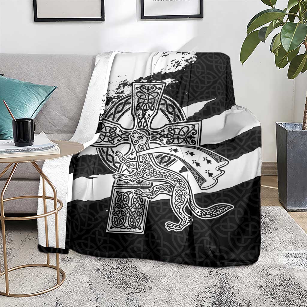 Brittany Celtic Cross Blanket Celtic Pattern - Wonder Print Shop