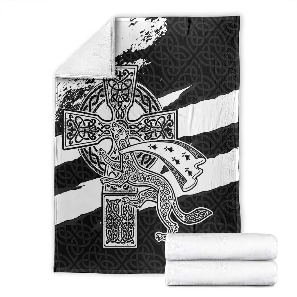Brittany Celtic Cross Blanket Celtic Pattern - Wonder Print Shop