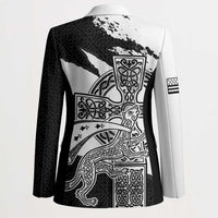 Brittany Celtic Cross Blazer Celtic Pattern - Wonder Print Shop